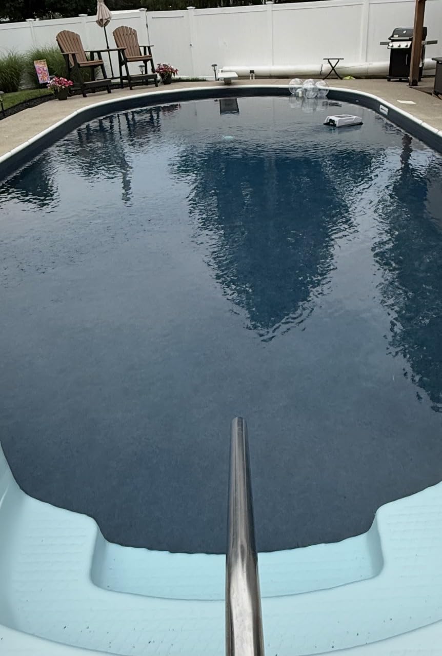 Betta Neo Solar-Powered Robotic Pool Skimmer with App Control & Ultra Long-Range Gateway System, Weather-Adaptive & Scheduled Cleaning, Dual Charging Options, for In-Ground & Above-Ground Pools (Blue) customer photo 1