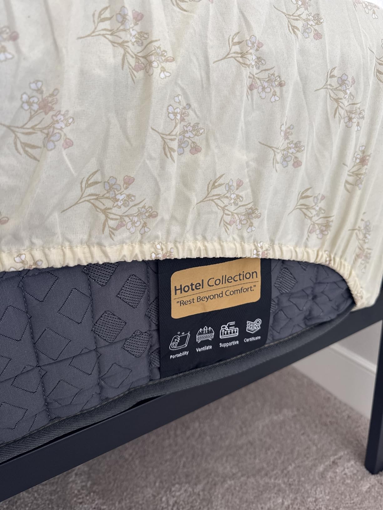 14 inch Firm King Size Mattress, Hybrid King Mattress with Extra Back and Lumbar Support, Fiberglass Free, 365 Nights Trial & 10 Years Warranty, Motion Isolation, Enhenced Edge Support customer photo 2