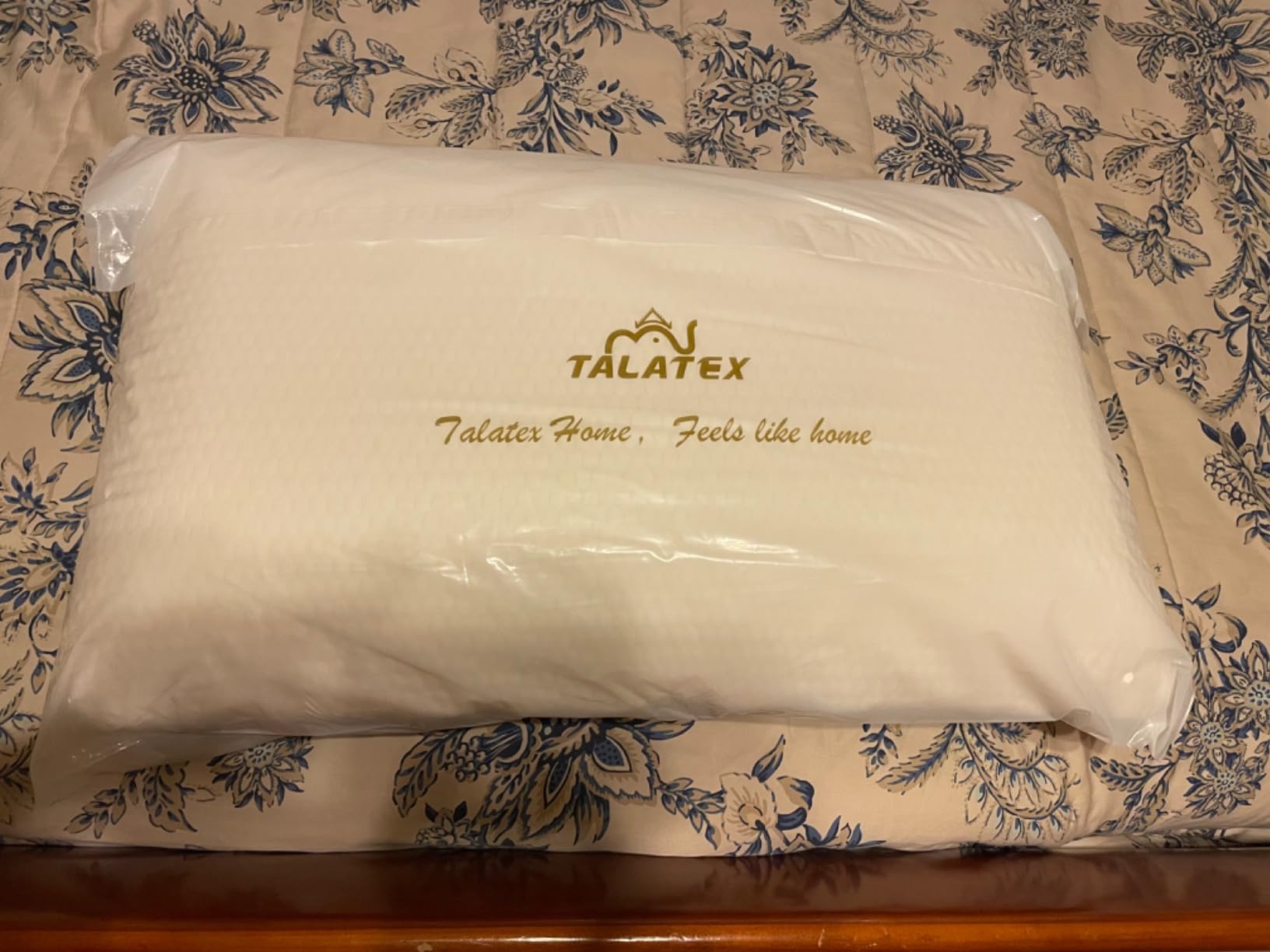 Talatex Premium 100% Natural Talalay Latex Pillow, for Side & Back Sleepers customer photo 1