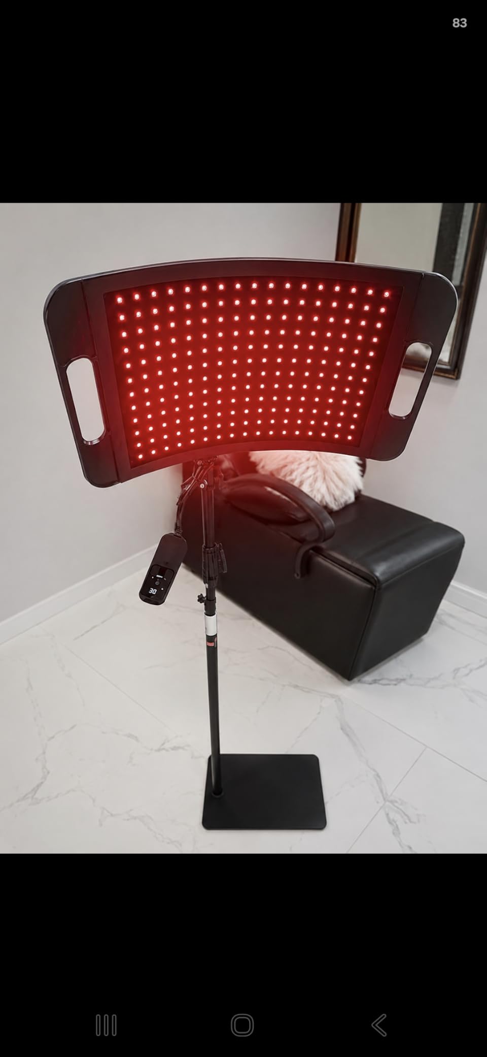 Red Light Therapy for Face Body 204LEDs Tri-Wavelength 660nm 850nm 940nm customer photo 2