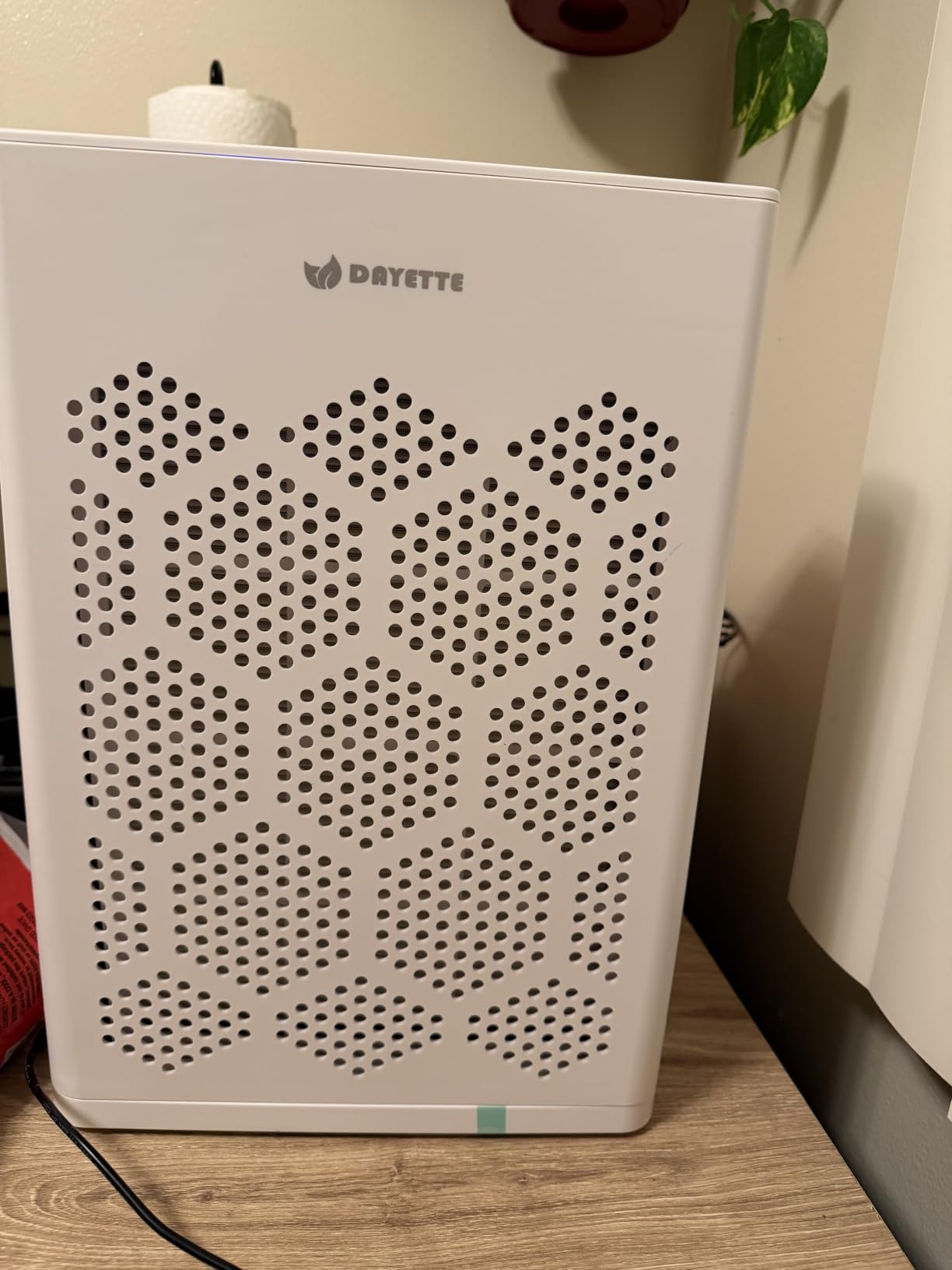 DAYETTE Air Purifiers for Home Large Room Up to 2400 Ft² with HEPA 14 Filter, Pet Air Purifier with Washable Prefilter for Bedroom with Fragrance, Air Cleaner for Smoke Dust Pets Hair Odor, White customer photo 2