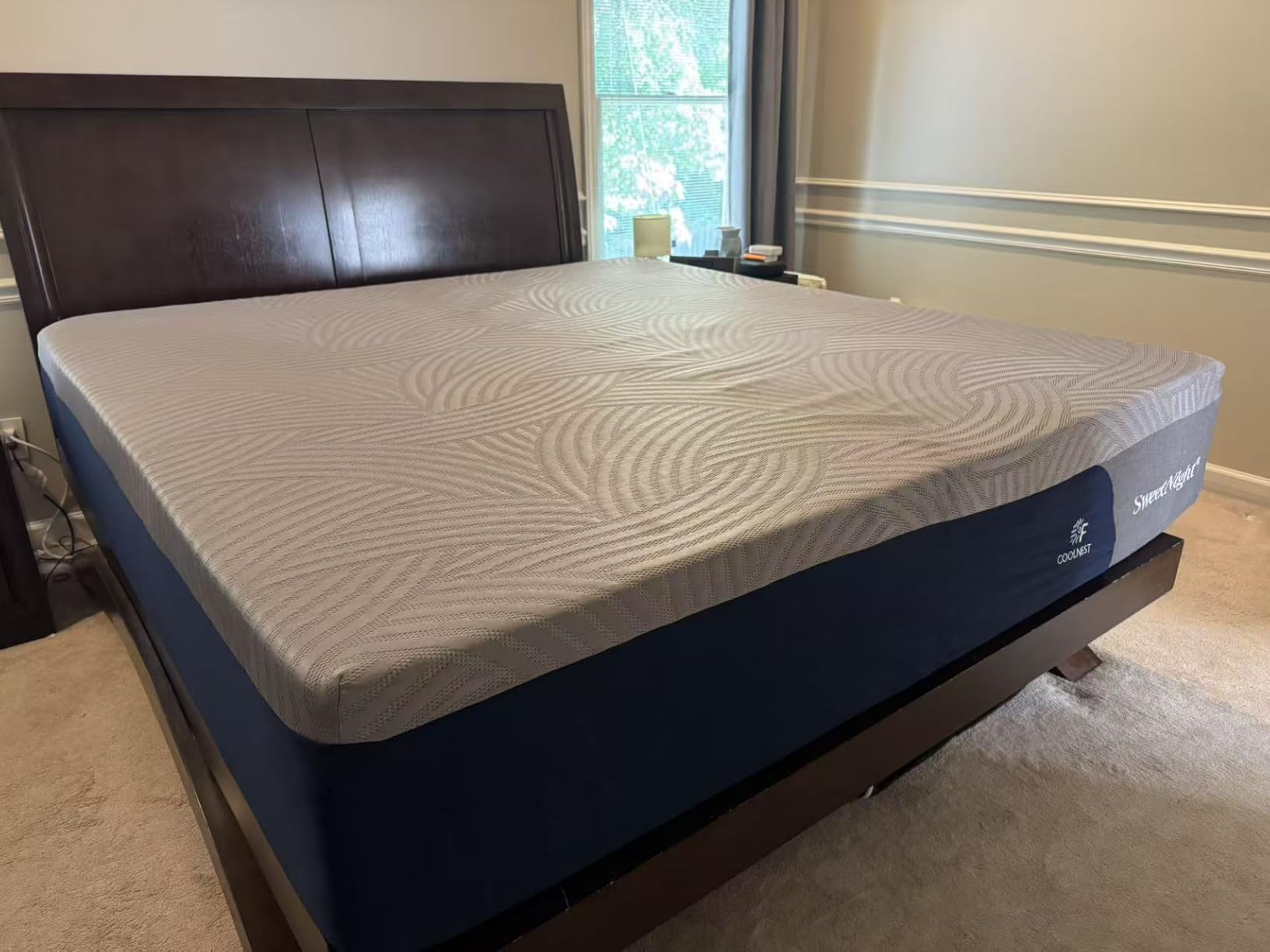 Sweetnight CoolNest Pro 14 in King Memory Foam Mattress, Advanced Cooling customer photo 2