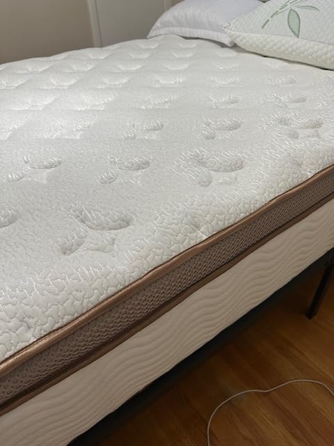 BedStory Firm Queen Size Mattress, 12 Inch Hybrid Queen Mattress in a Box customer photo 2