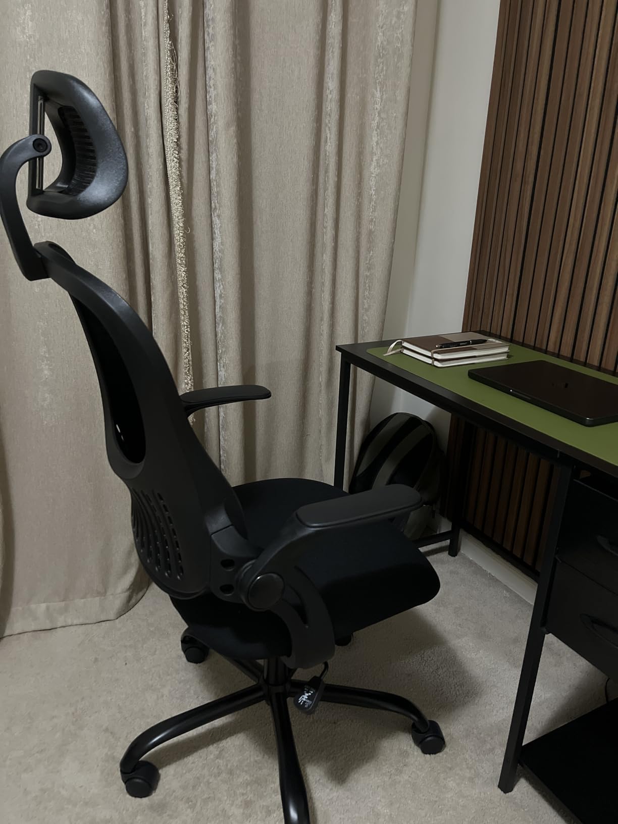 Sweetcrispy Computer Desk Chair, Mesh Office Chair with Lumbar Support customer photo 2