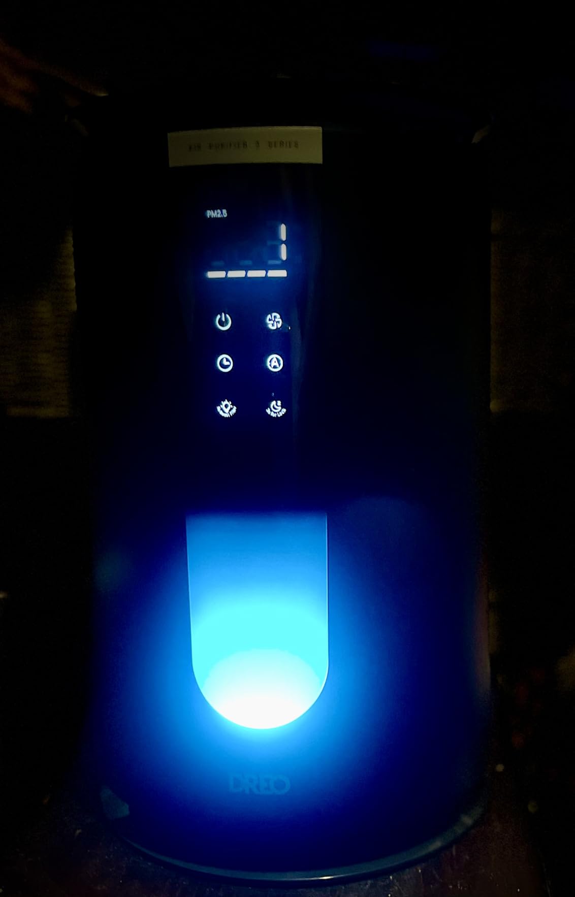 DREO Air Purifier for Home, HEPA Sleep Mode, AHAM VERIFIDE Air Purifiers for Bedroom, Pets, Smoke, Dust, Pollen & Odors, PM2.5 Monitor, Auto & Turbo Mode, 4 Speeds, Scent Diffuser, DR-HAP008(Dreo 338) customer photo 1