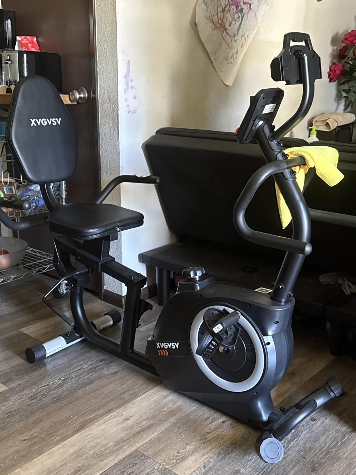 Recumbent Exercise Bike for Home, Recumbent Stationary Bikes for Seniors customer photo 1