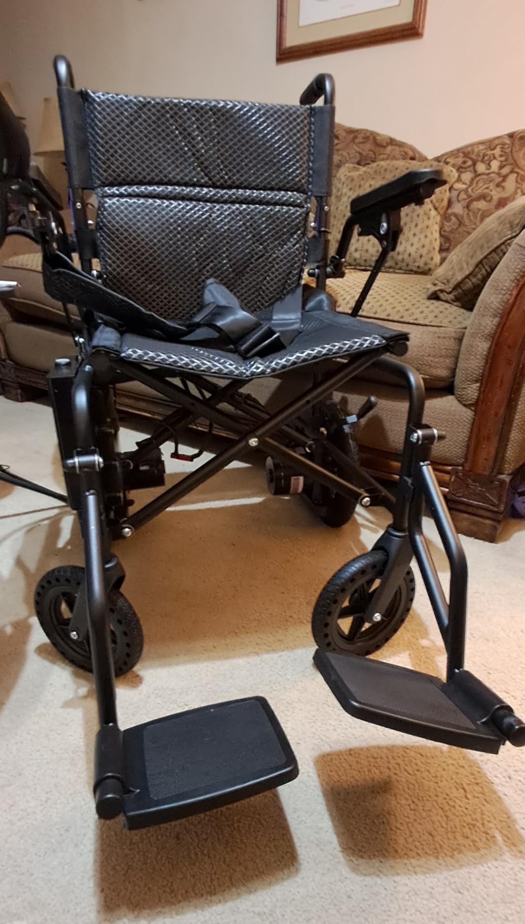 Hassky Electric Wheelchair for Adults with Dual Shock Absorption customer photo 1