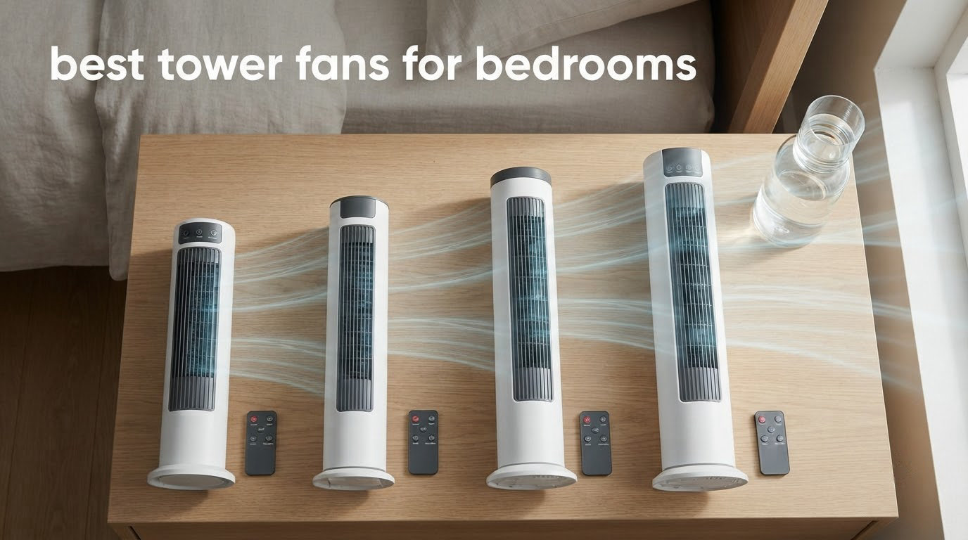 best tower fans for bedrooms