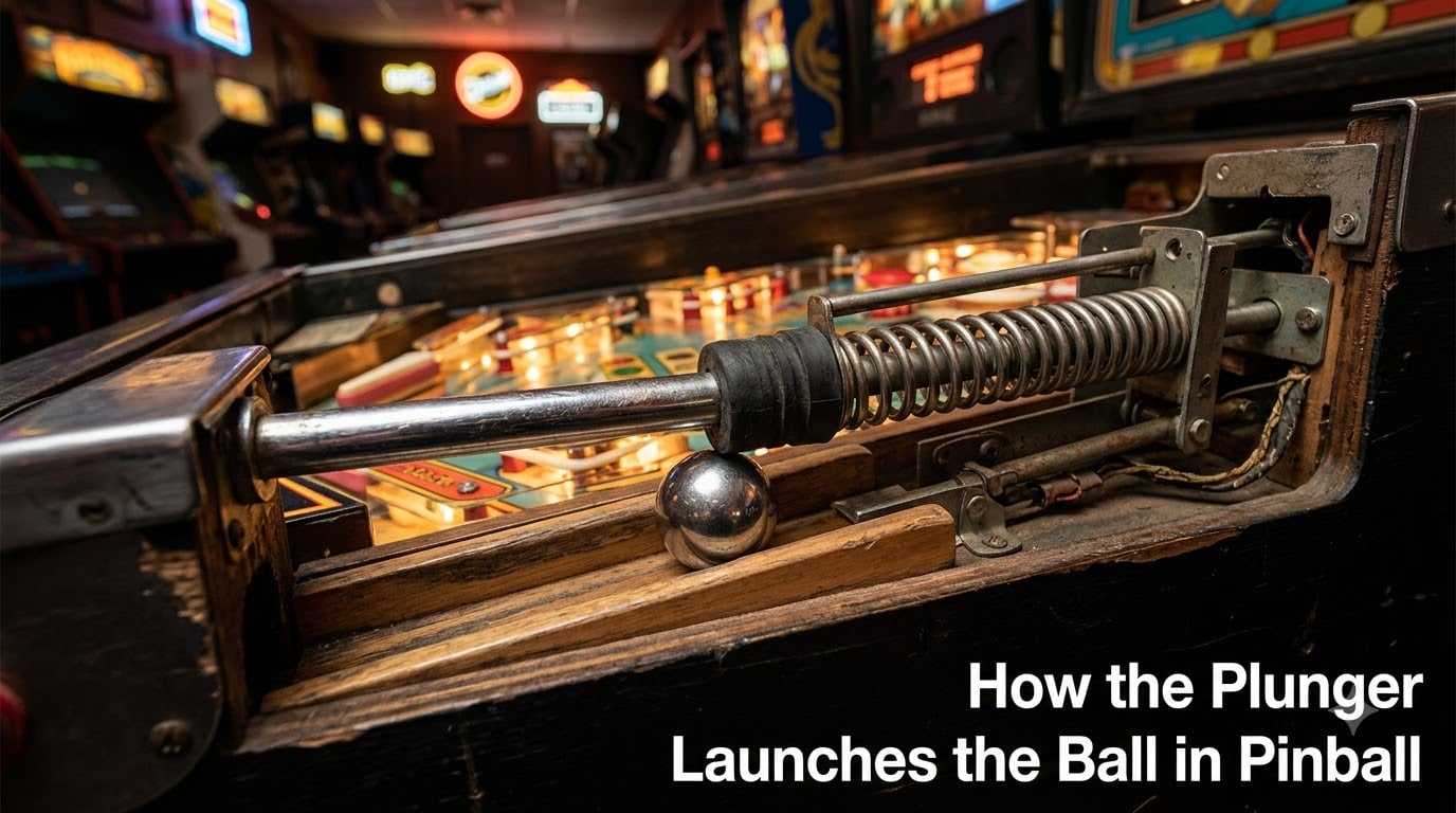 How the Plunger Launches the Ball in Pinball