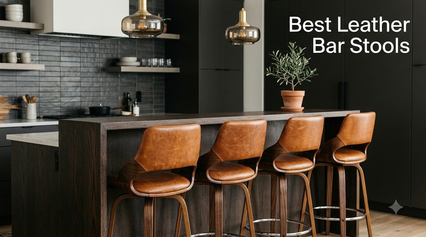 Best Leather Bar Stools