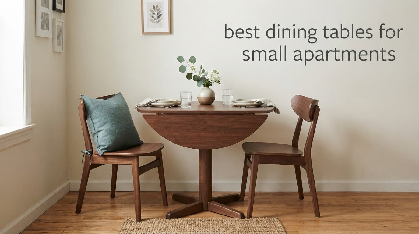 best dining tables for small apartments