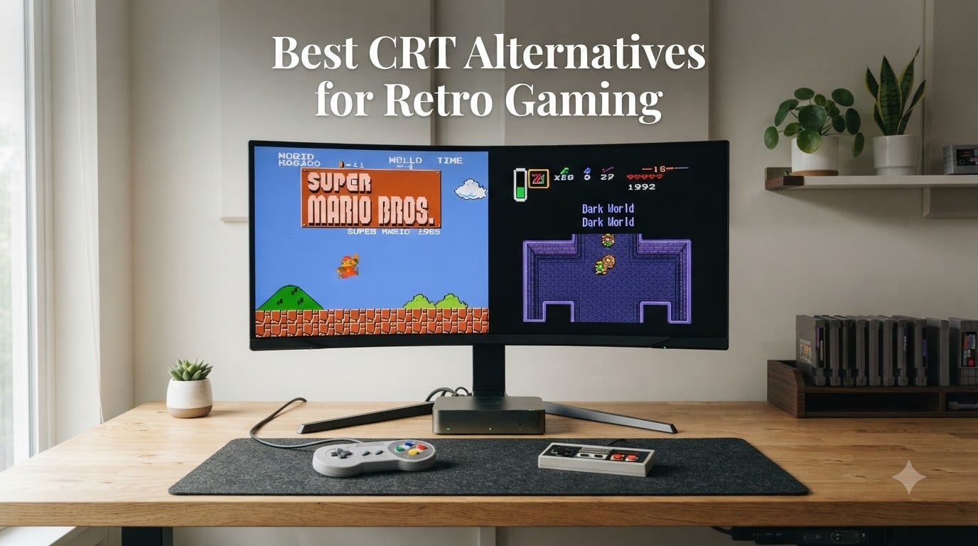 Best CRT Alternatives for Retro Gaming