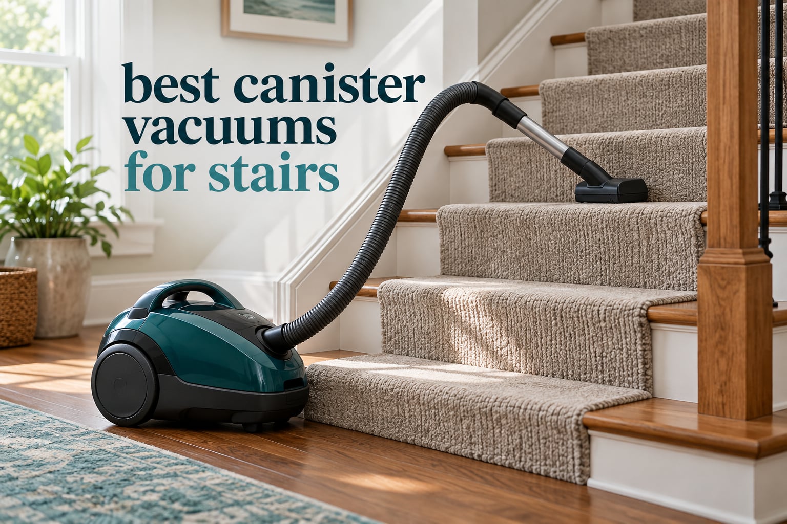best canister vacuums for stairs