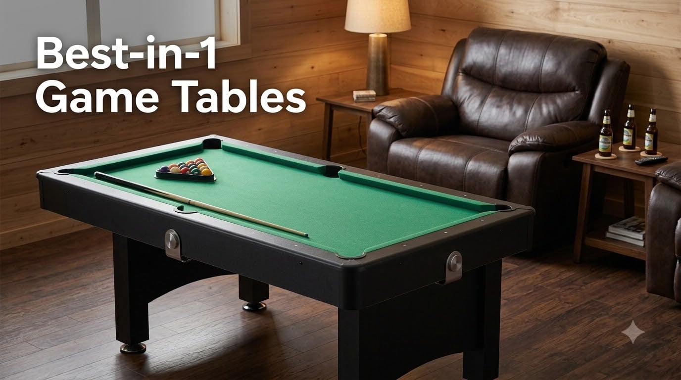Best 3-in-1 Game Tables