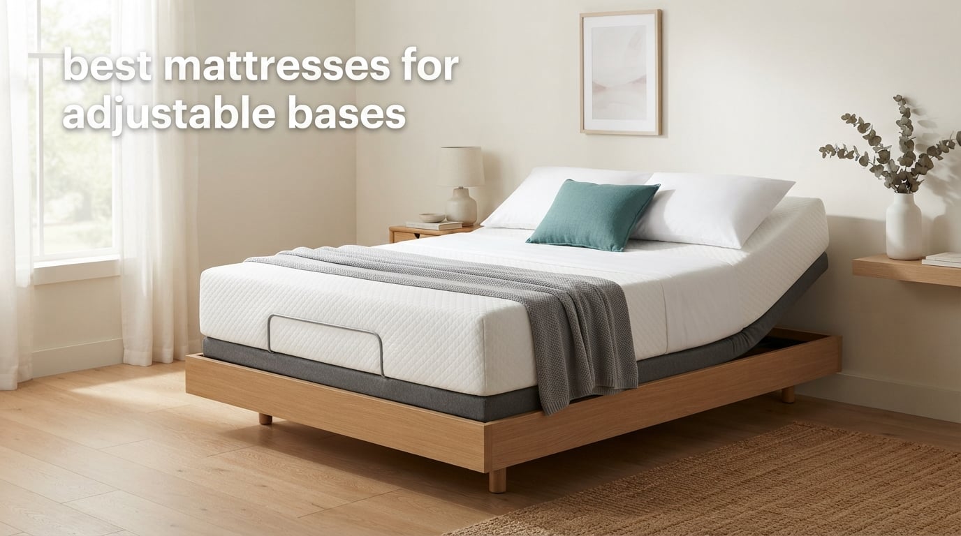 best mattresses for adjustable bases