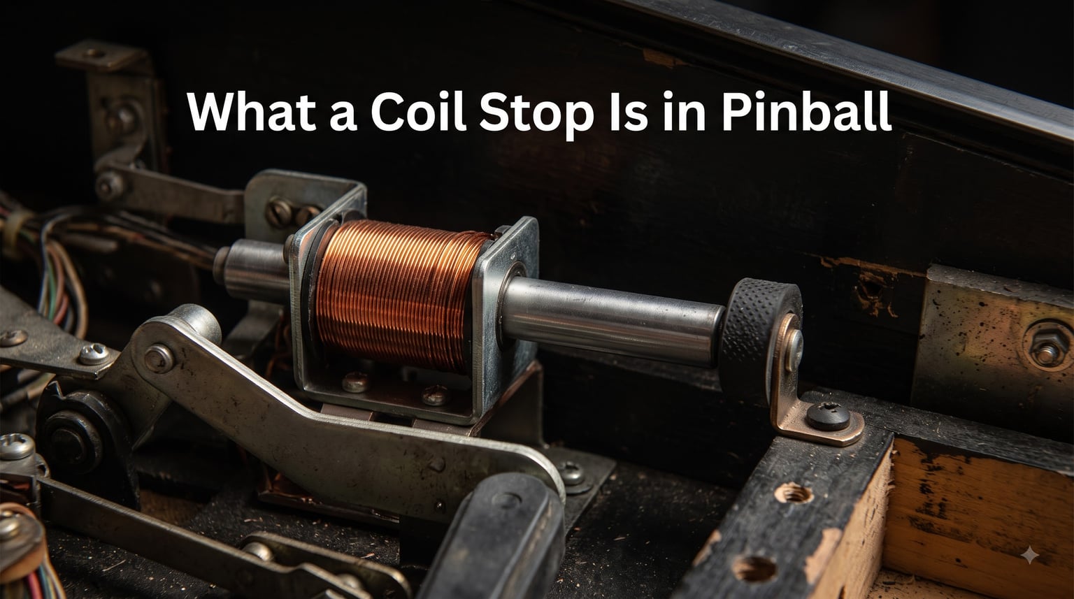 What a Coil Stop Is in Pinball