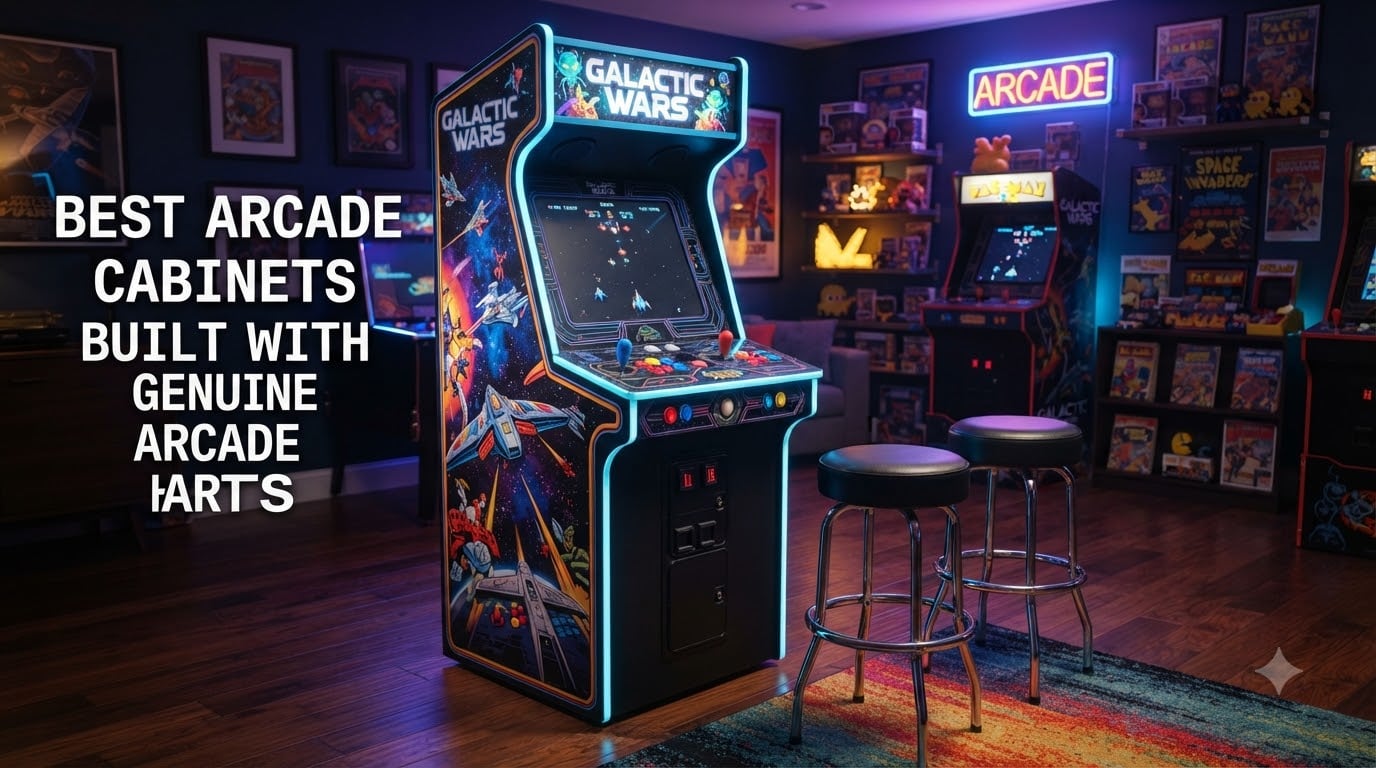 Best Arcade Cabinets Built with Genuine Arcade Parts
