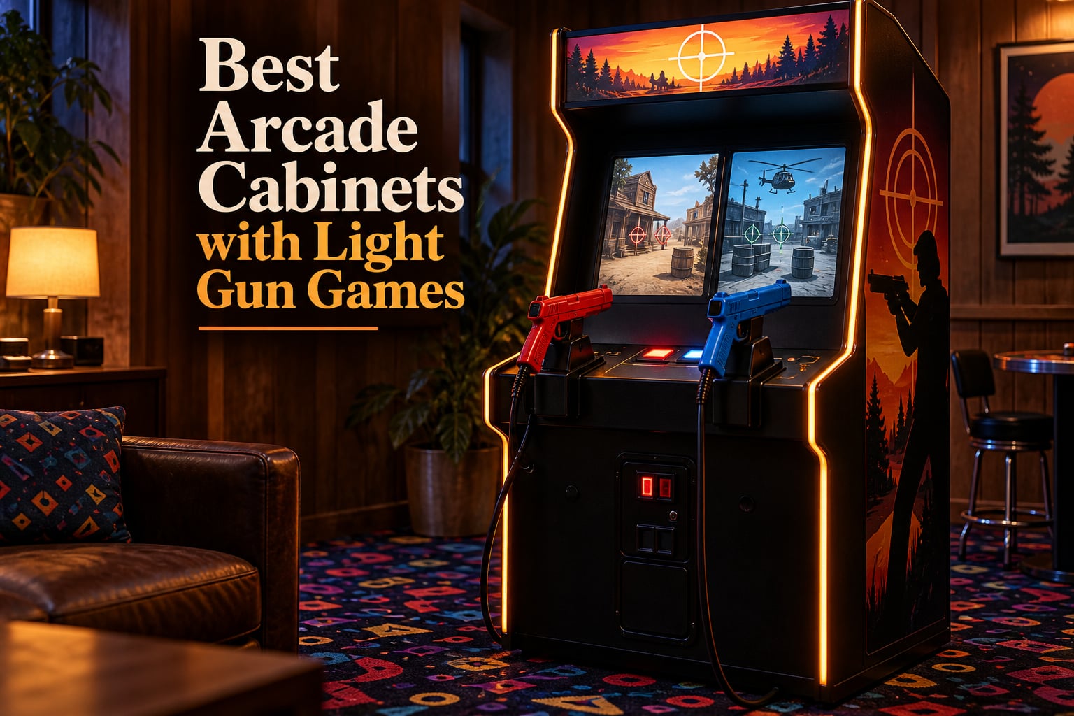 Best Arcade Cabinets with Light Gun Games