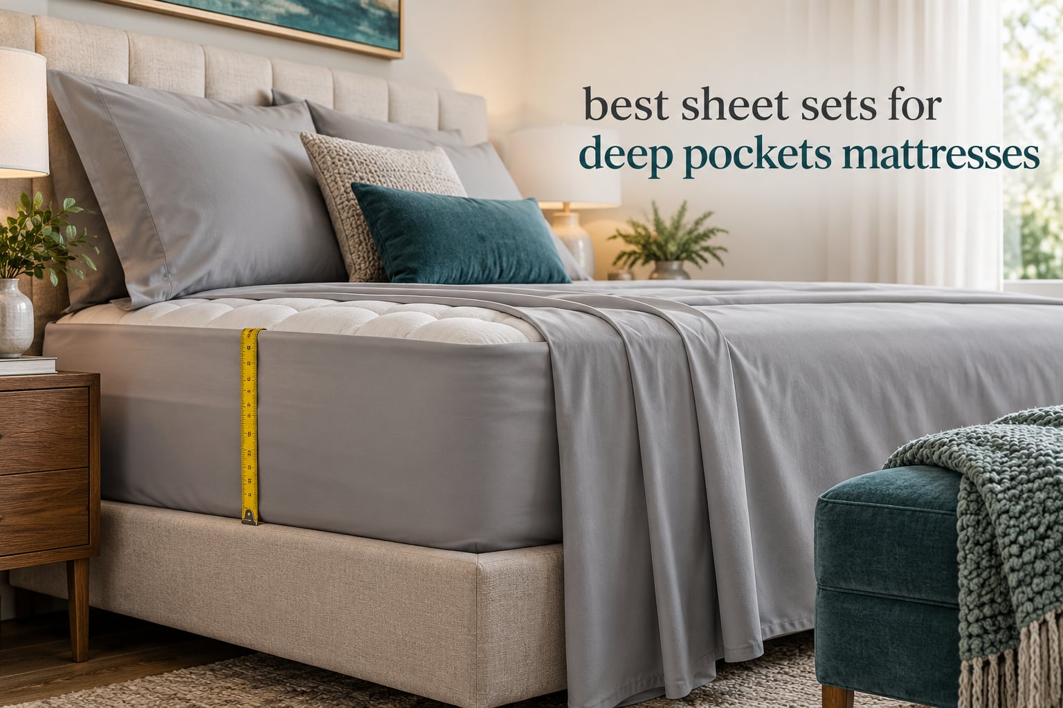 best sheet sets for deep pockets mattresses