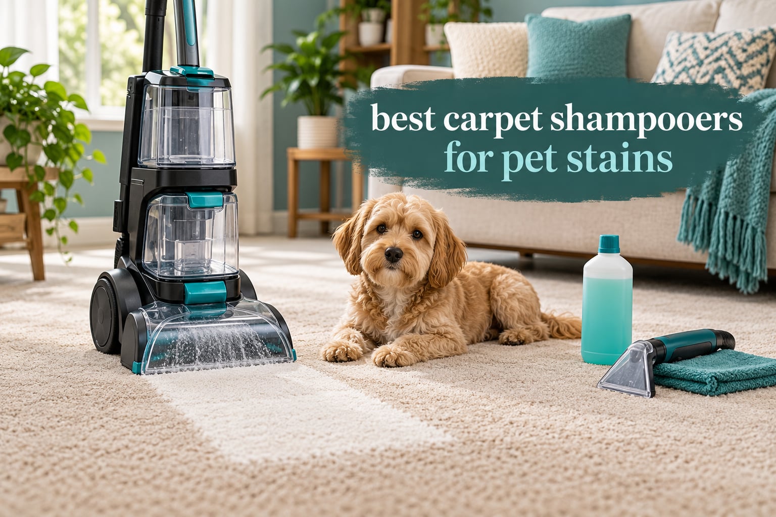 best carpet shampooers for pet stains