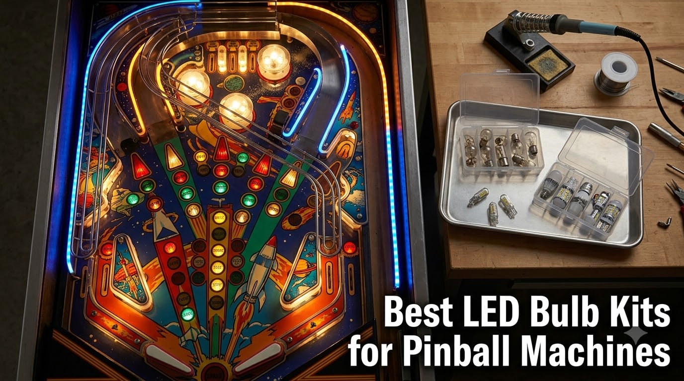 Best LED Bulb Kits for Pinball Machines