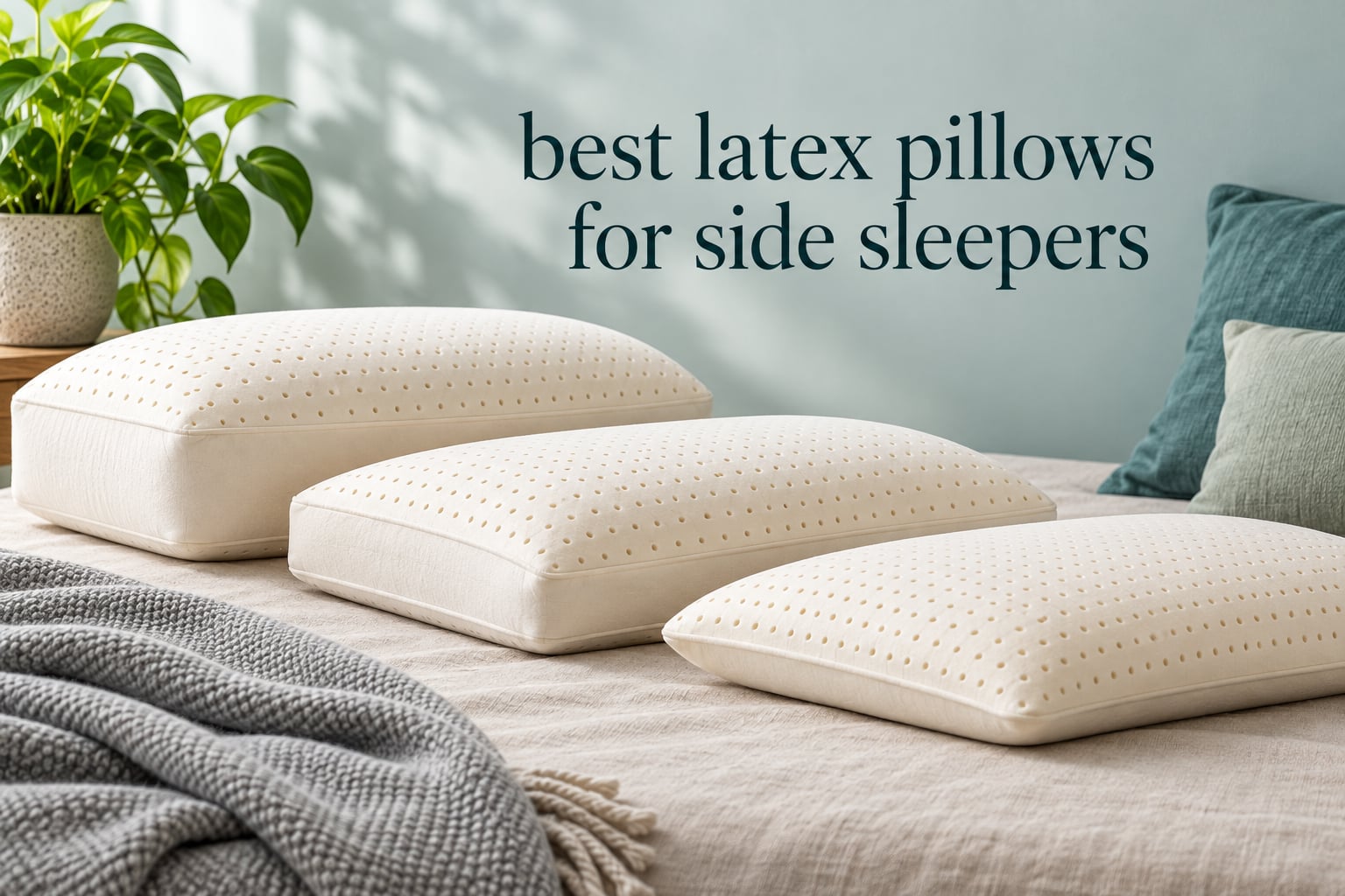 best latex pillows for side sleepers