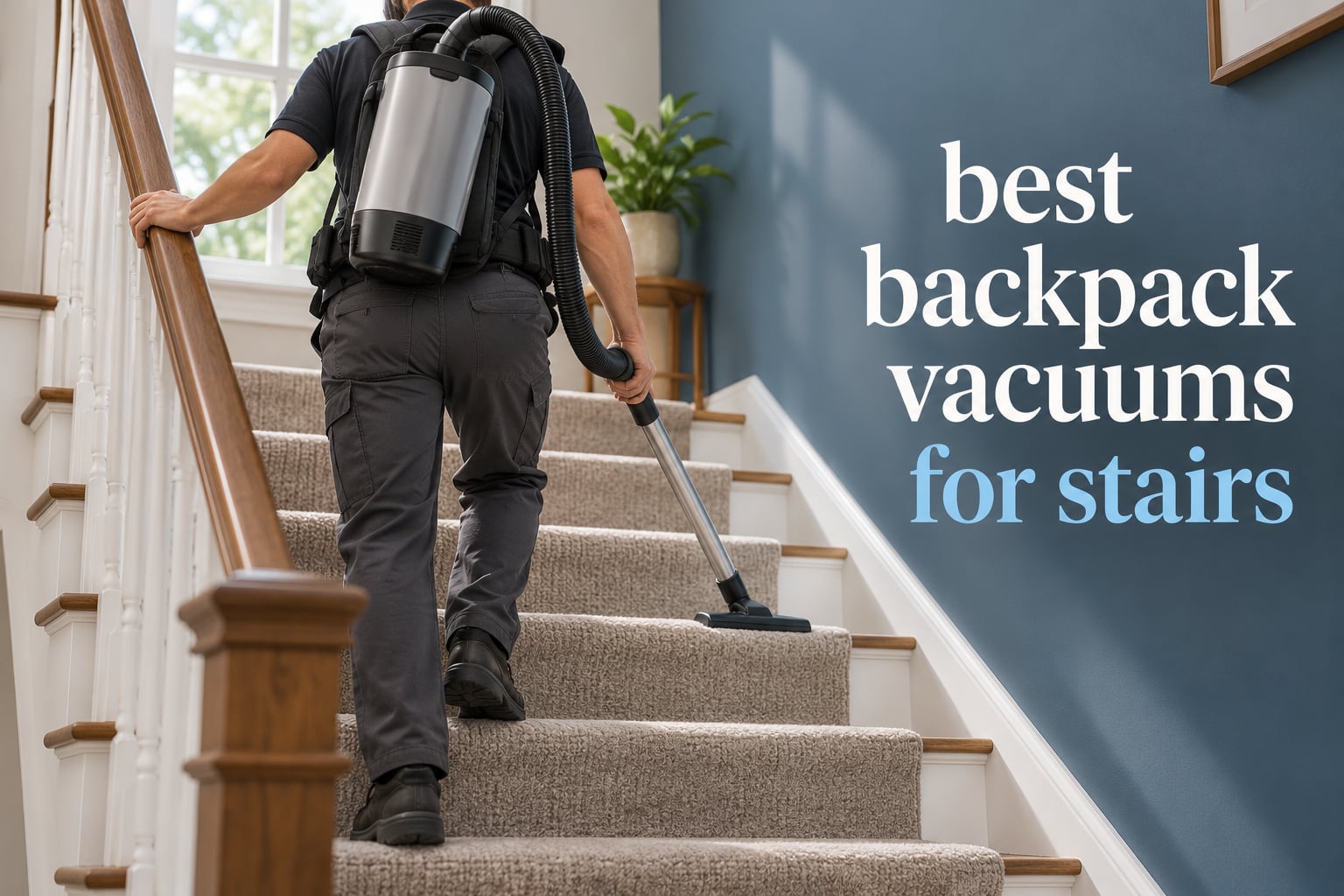 best backpack vacuums for stairs
