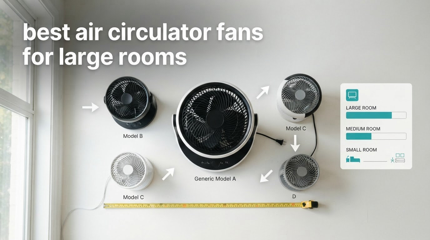 best air circulator fans for large rooms