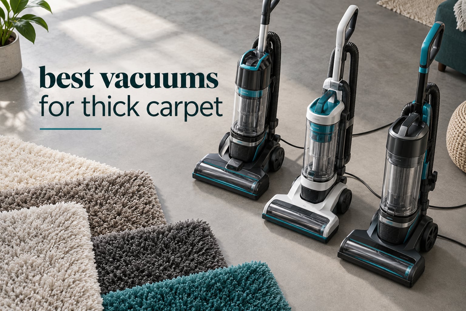 best vacuums for thick carpet