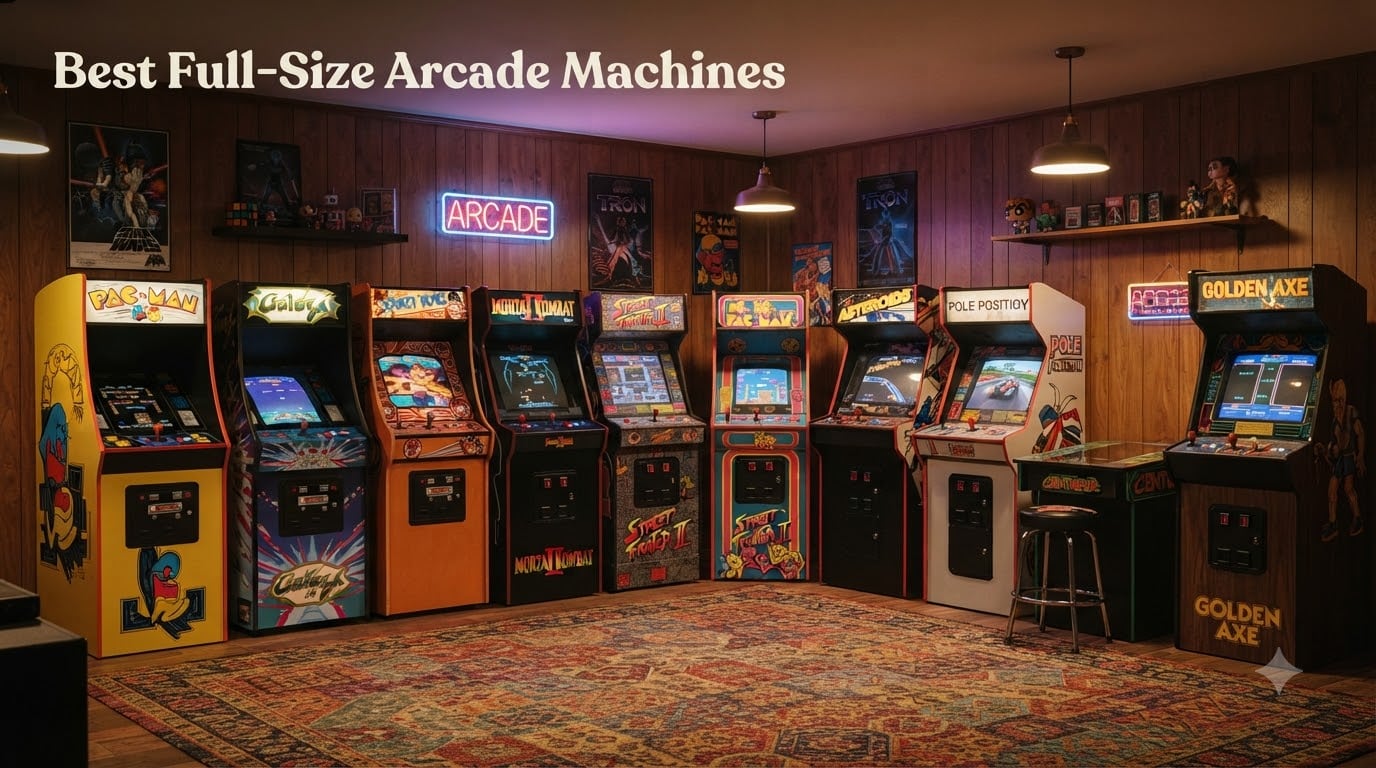 Best Full-Size Arcade Machines