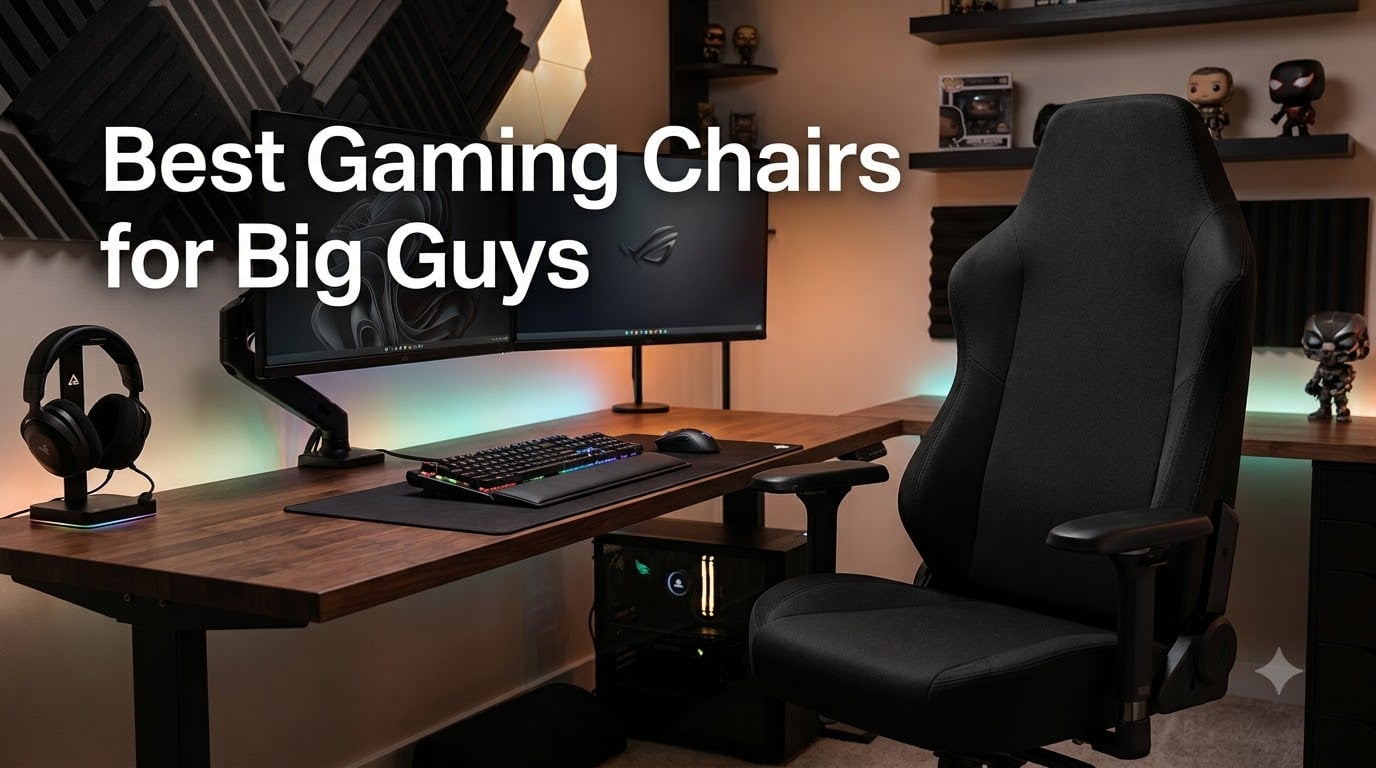 Best Gaming Chairs for Big Guys