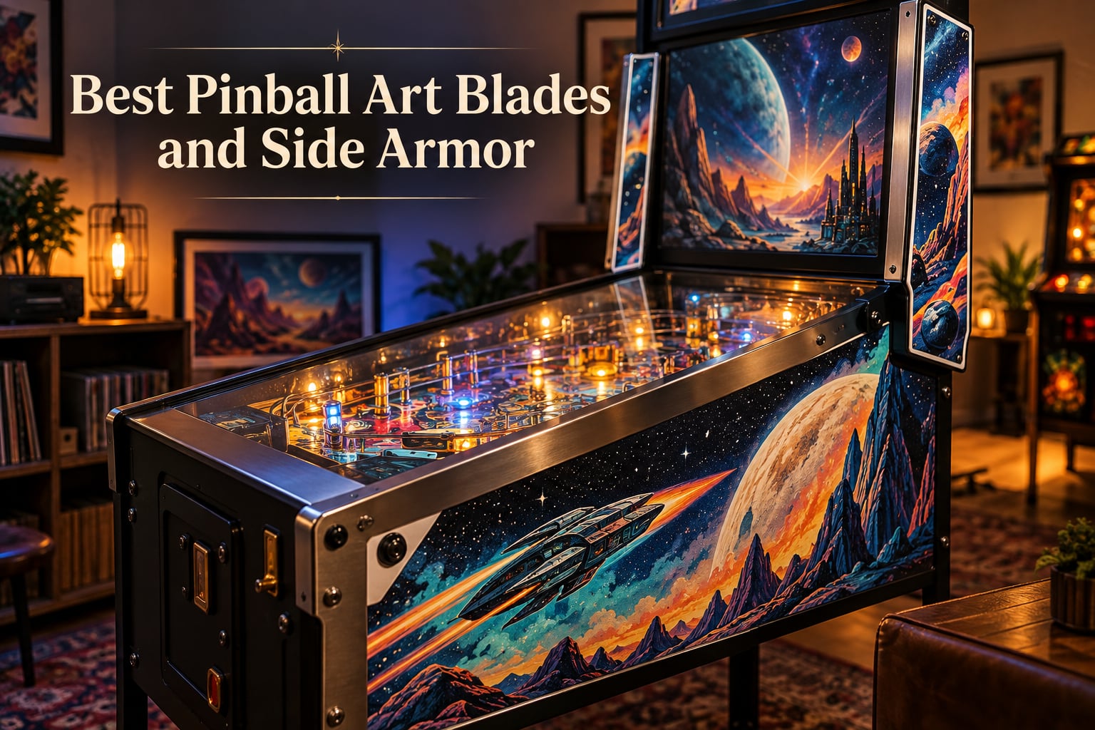 Best Pinball Art Blades and Side Armor