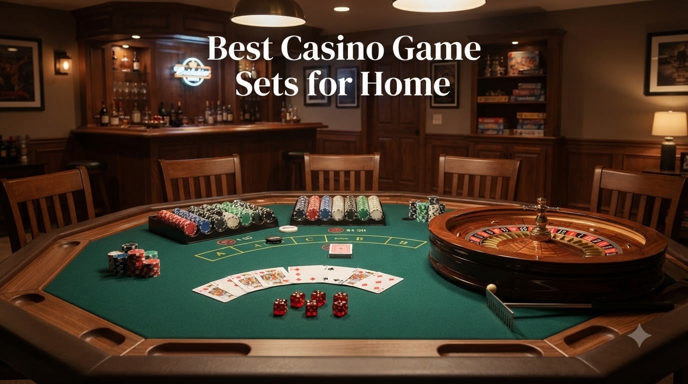 Best Casino Game Sets for Home