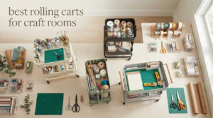 best rolling carts for craft rooms