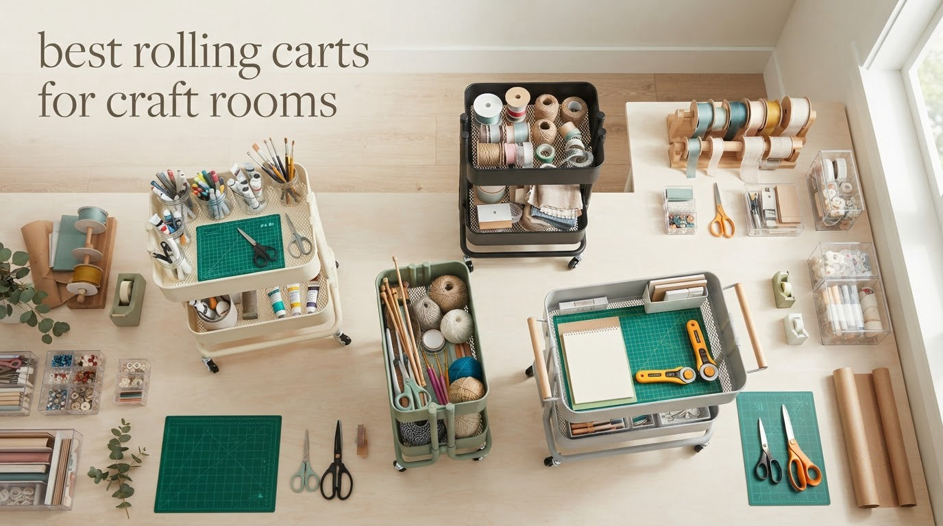 best rolling carts for craft rooms