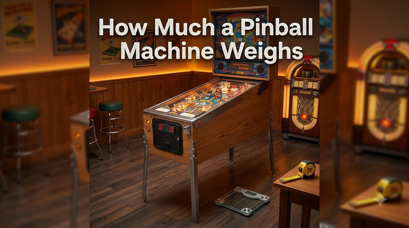 How Much a Pinball Machine Weighs