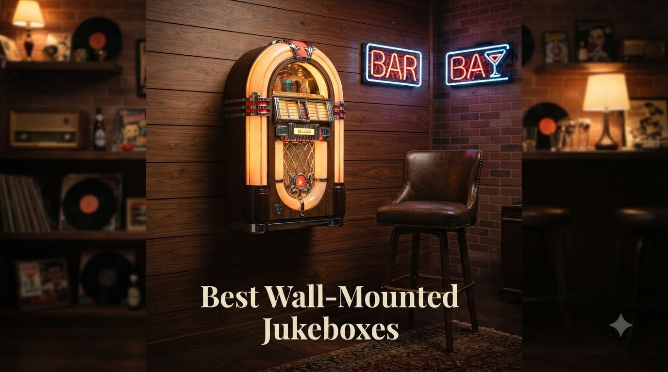 Best Wall-Mounted Jukeboxes