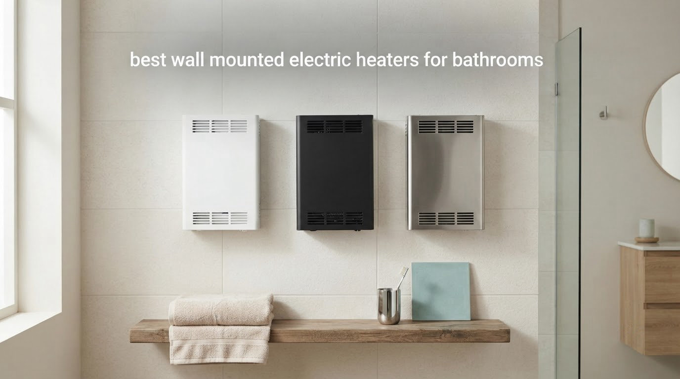 best wall mounted electric heaters for bathrooms