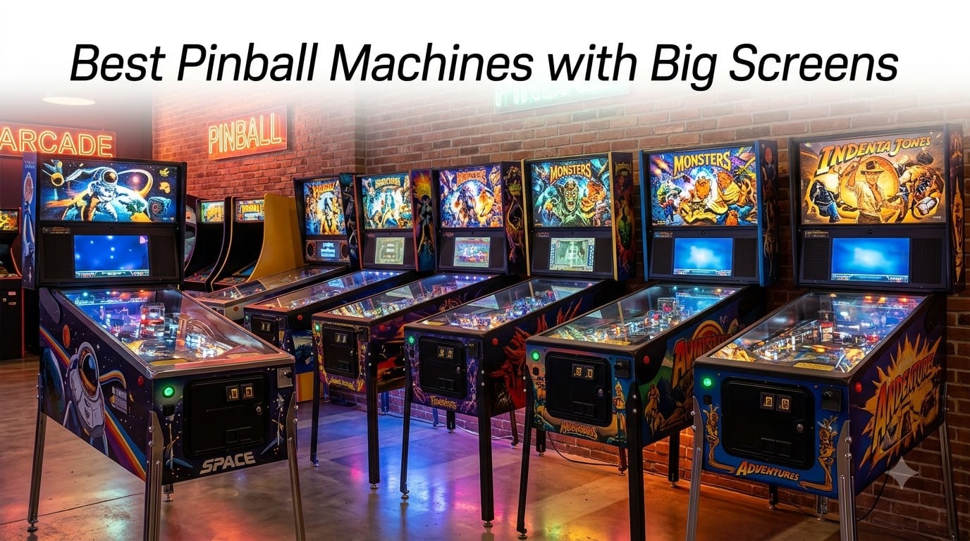 Best Pinball Machines with Big Screens