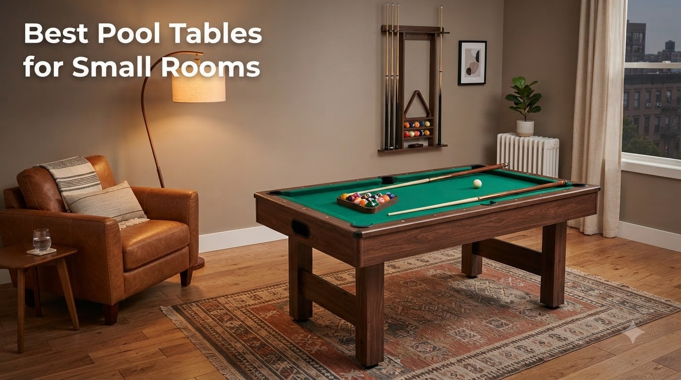 Best Pool Tables for Small Rooms