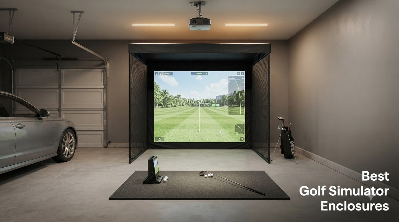Best Golf Simulator Enclosures