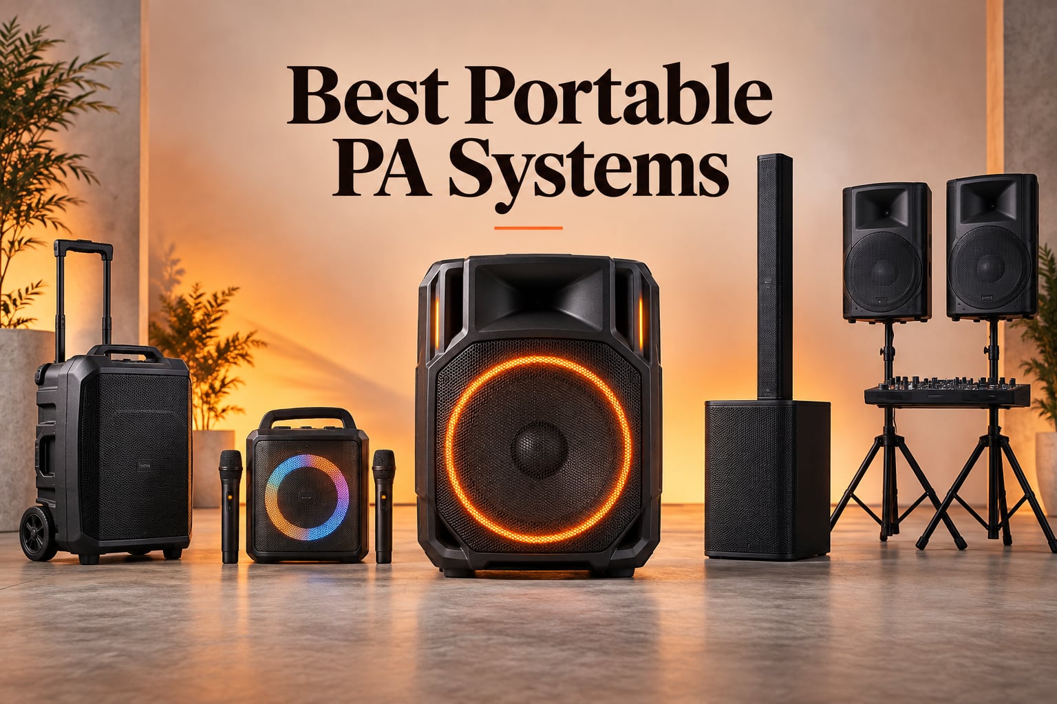 Best Portable PA Systems