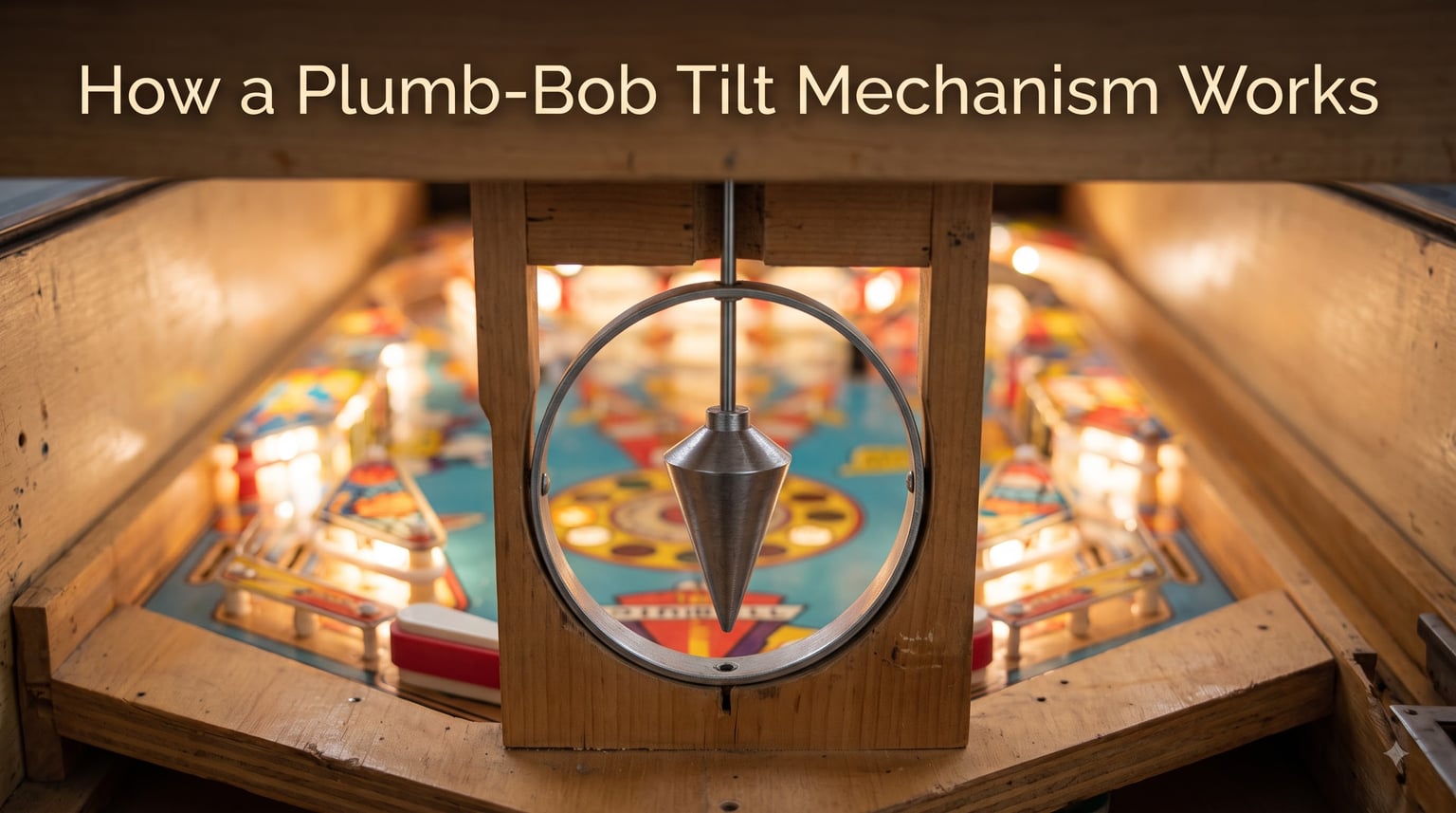 How a Plumb-Bob Tilt Mechanism Works
