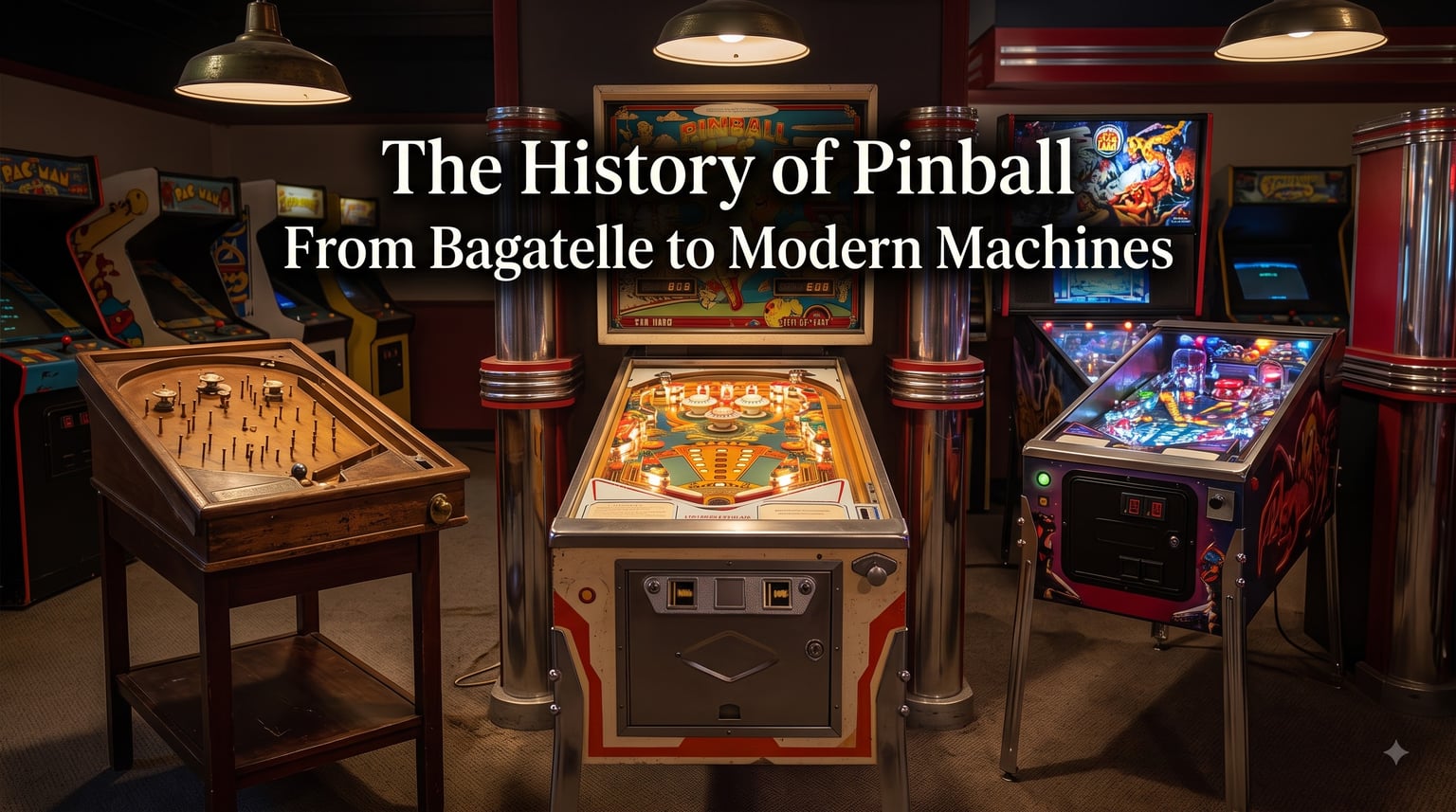The History of Pinball From Bagatelle to Modern Machines