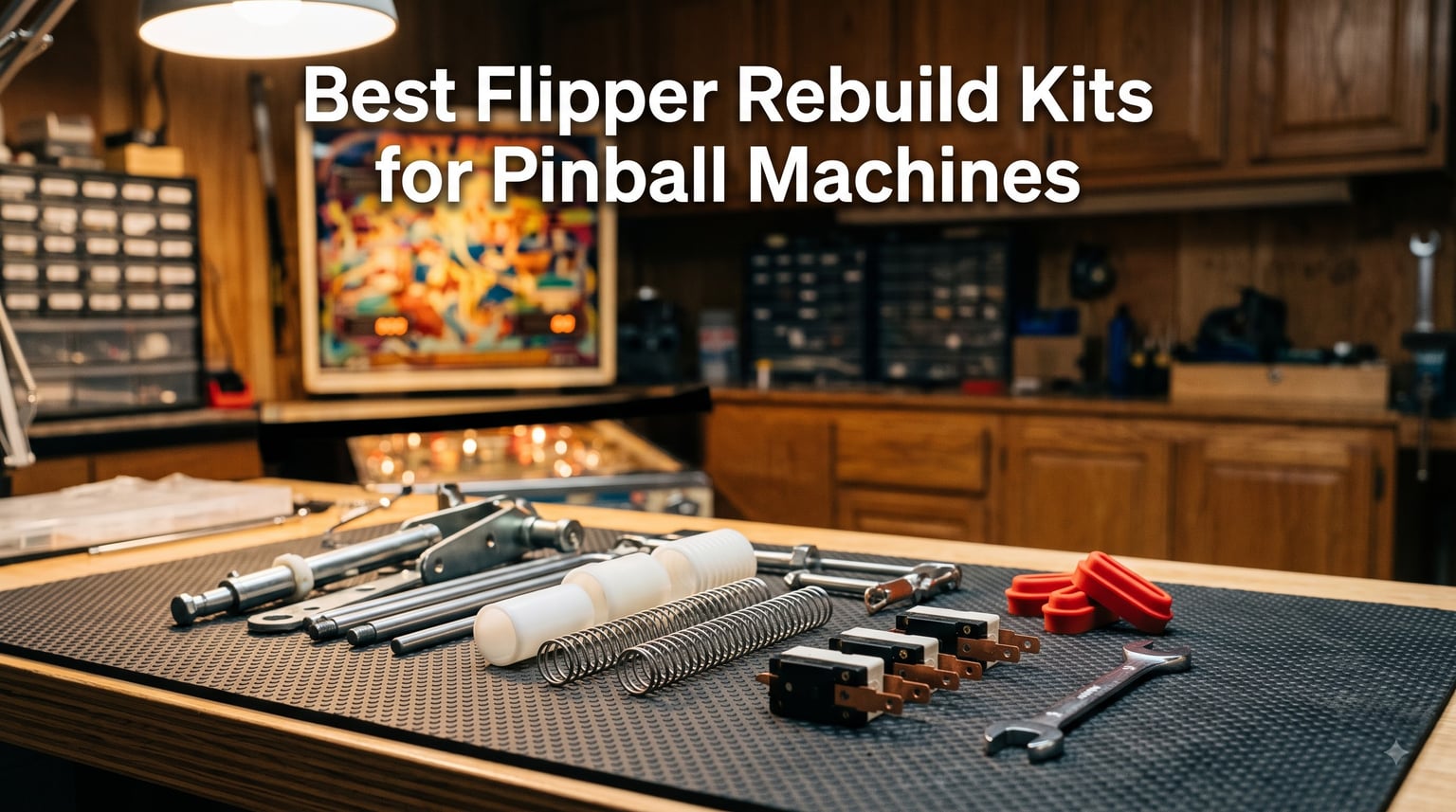 Best Flipper Rebuild Kits for Pinball Machines