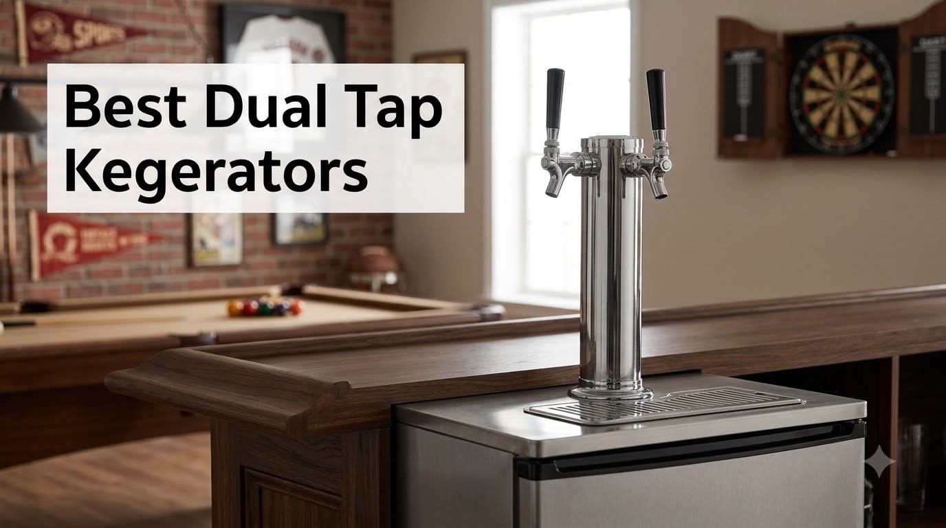 Best Dual Tap Kegerators