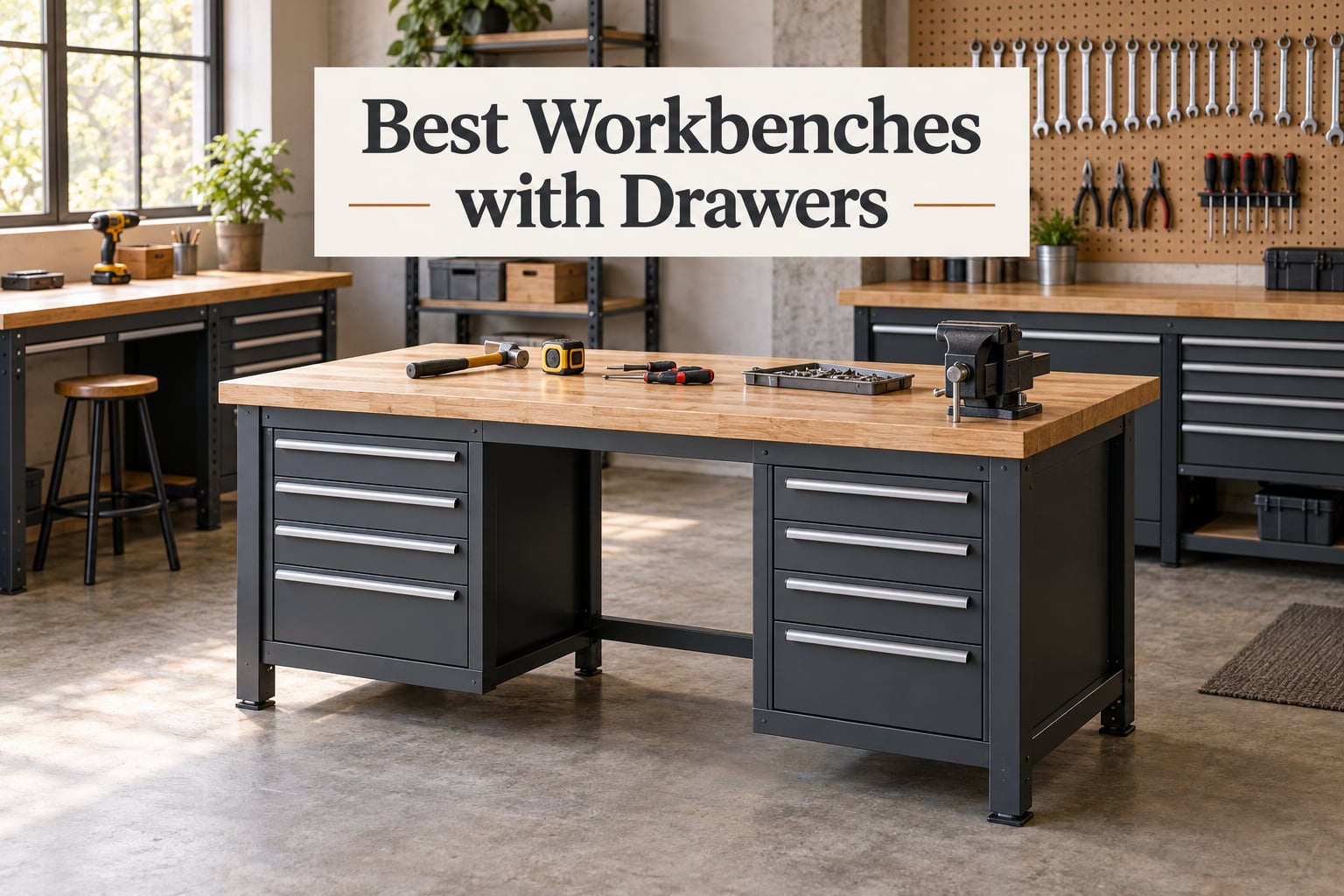 Best Workbenches with Drawers