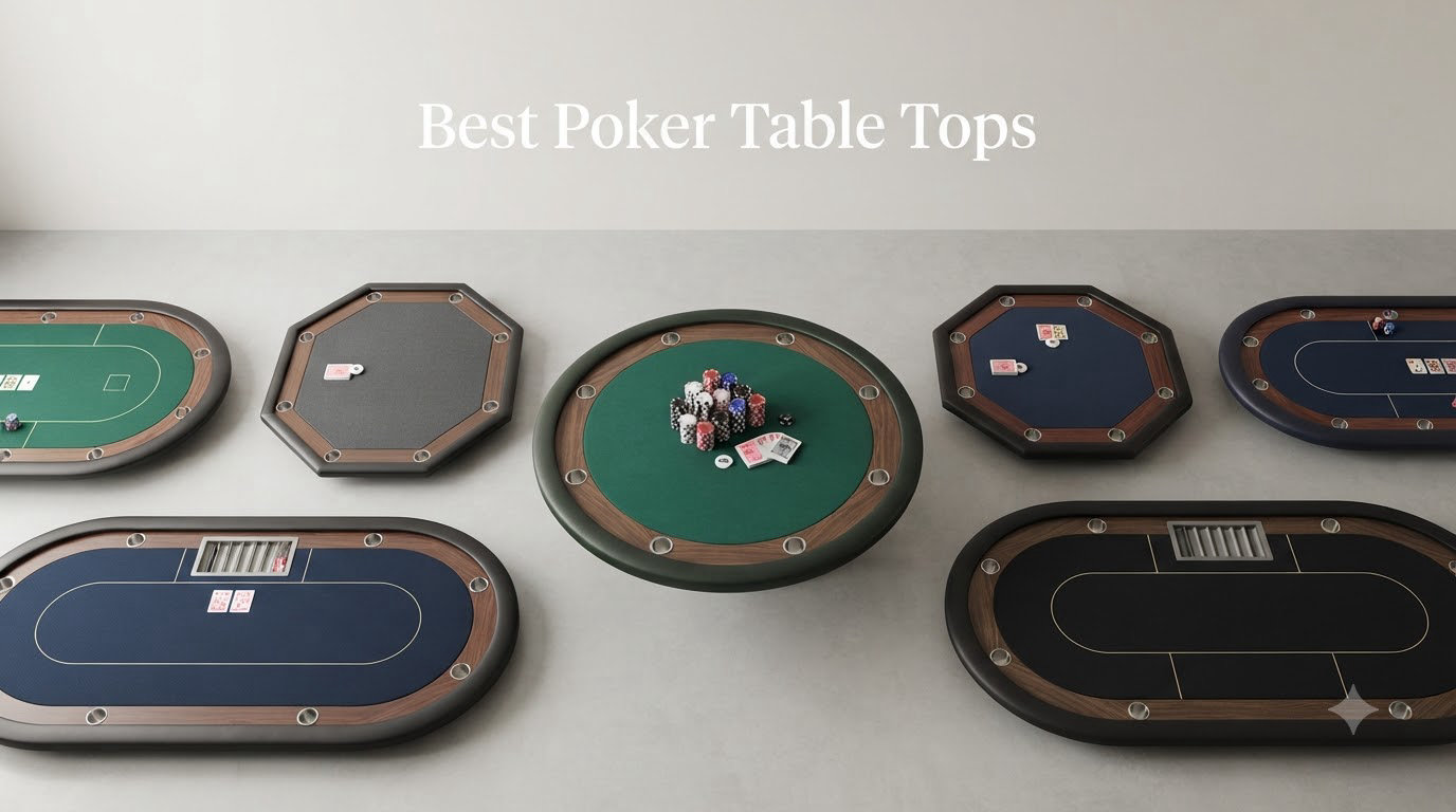 Best Poker Table Tops