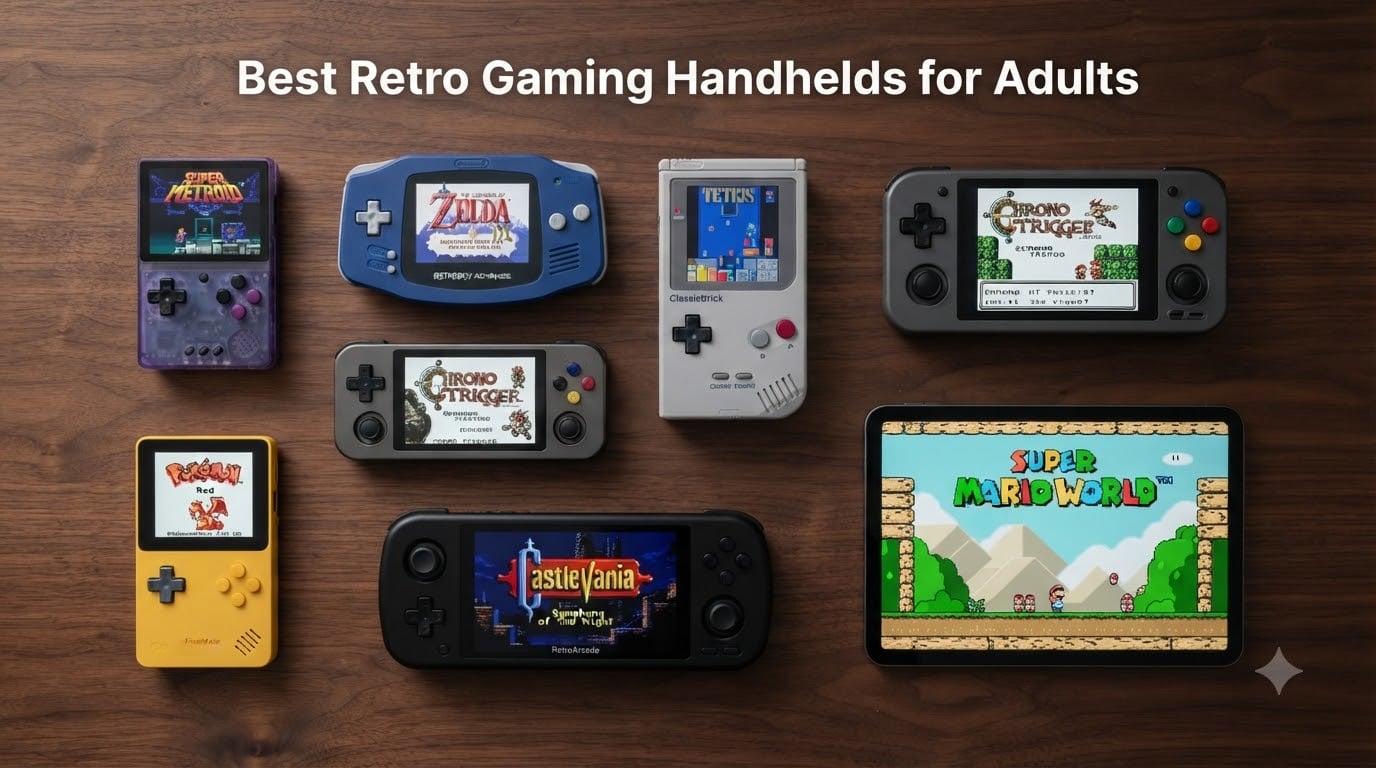Best Retro Gaming Handhelds for Adults