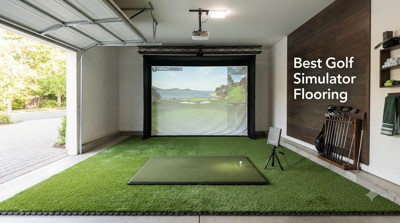 Best Golf Simulator Flooring